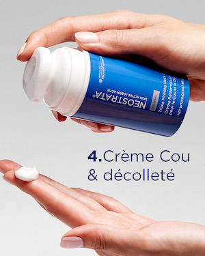 Soin cou contre relachement cutané